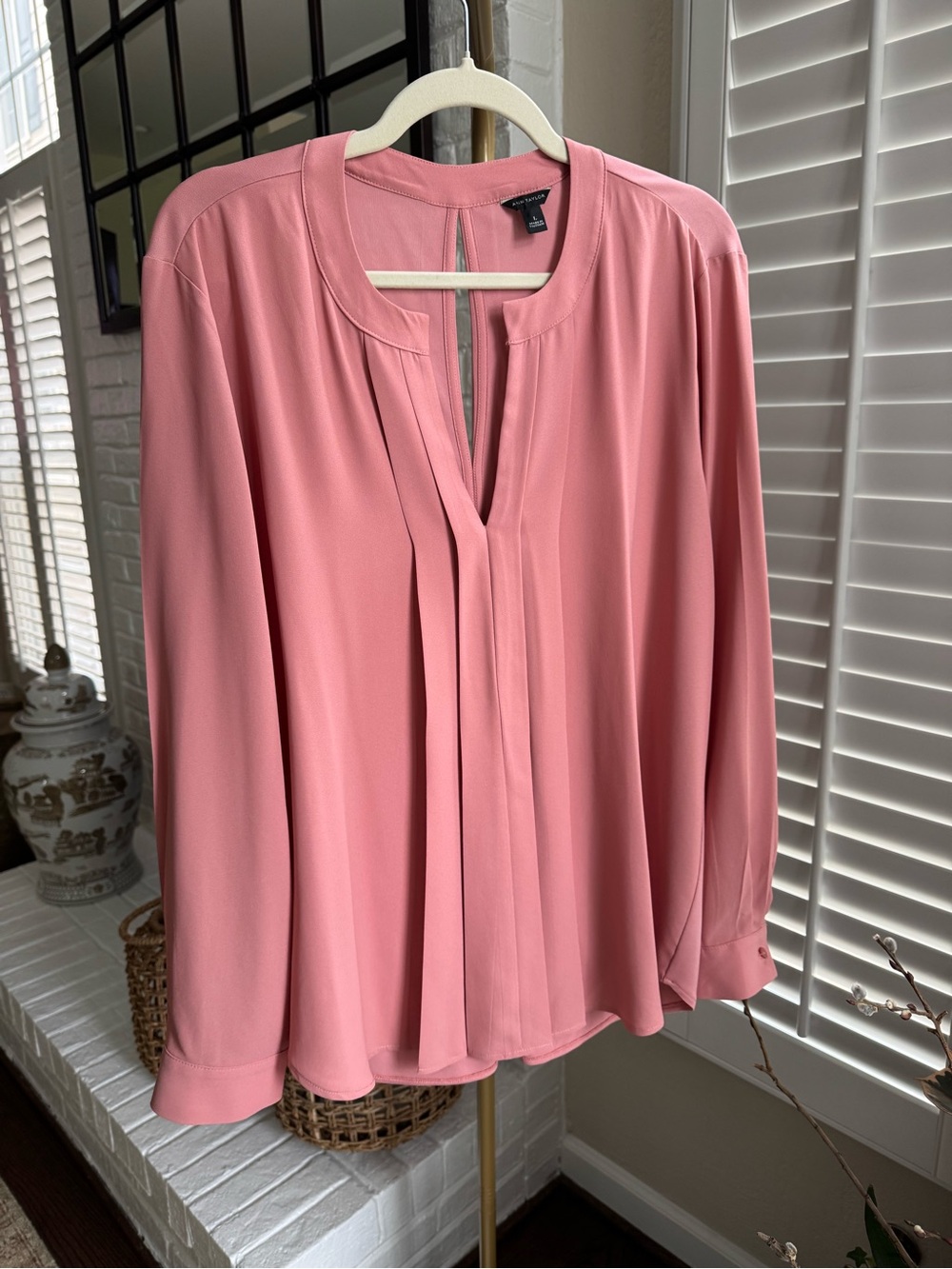 Ann Taylor Long Sleeve Blouse